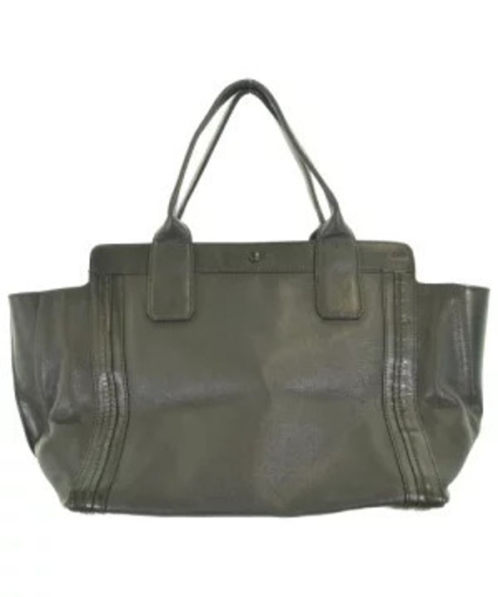 Chloe Alison East West Tote Bag top handles vertical Black